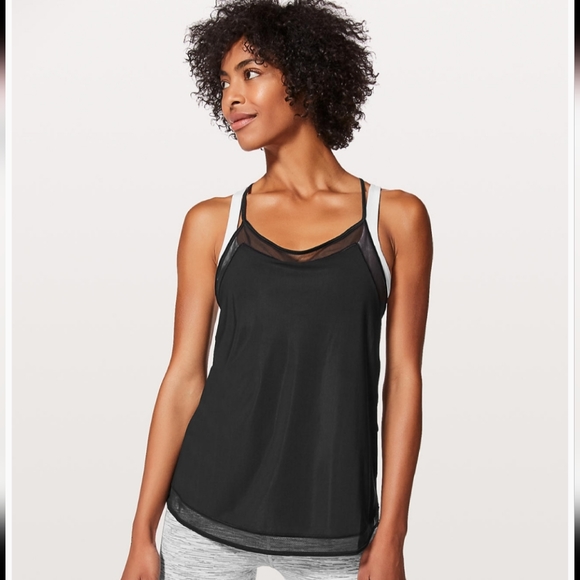 Lululemon Mix & Mesh Tank - Picture 1 of 9
